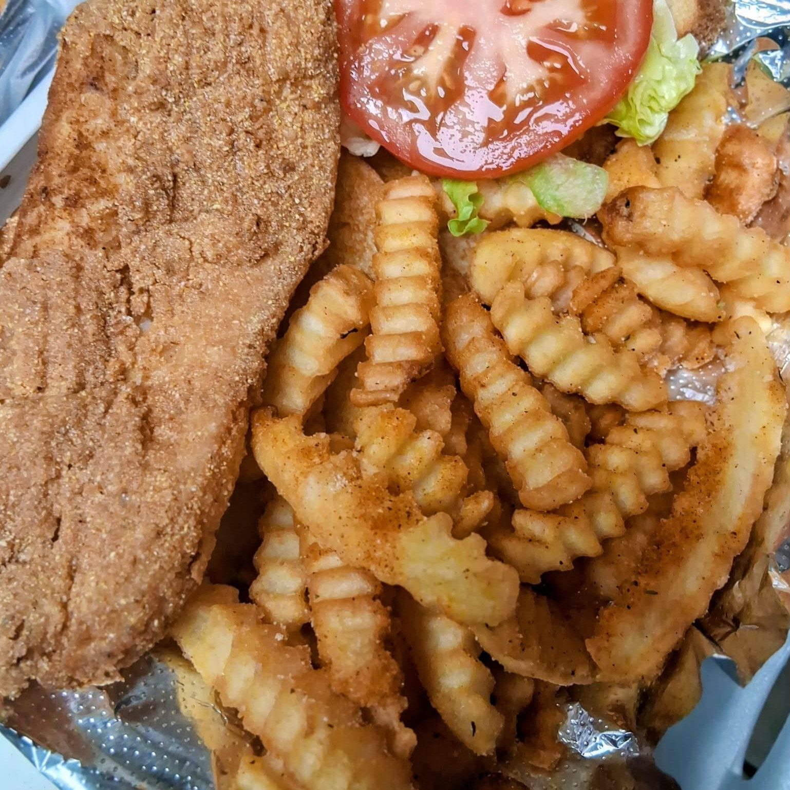 Fish Sandwich Basket.