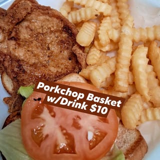Porkchop Sandwich Basket