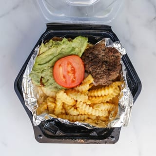Cheeseburger Basket